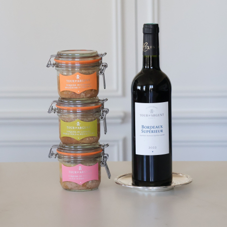 The Canaille giftbox - Box of terrines & Bordeaux