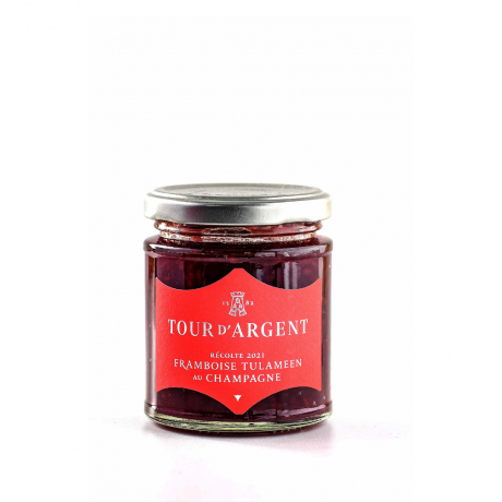 Tulameen raspberry jam with Tour d'Argent Champagne