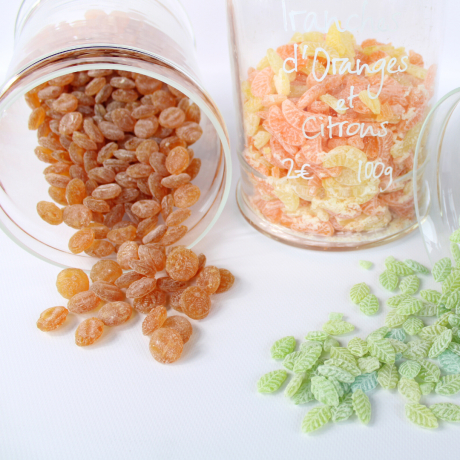 Orange & lemon candies