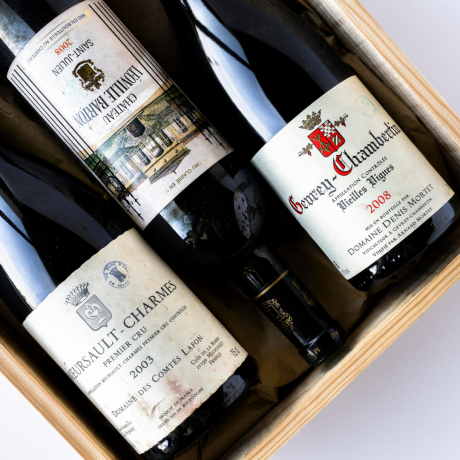 Discovery - Wooden case of 3 exceptional wines aged in our cellar