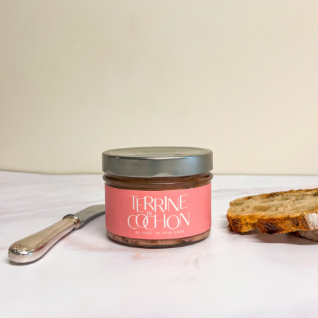 Pork terrine with foie gras