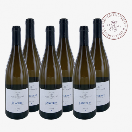 6 Sancerre Tour d'Argent 2023 au prix de 5