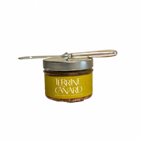 Terrine de canard Marco Polo au poivre vert