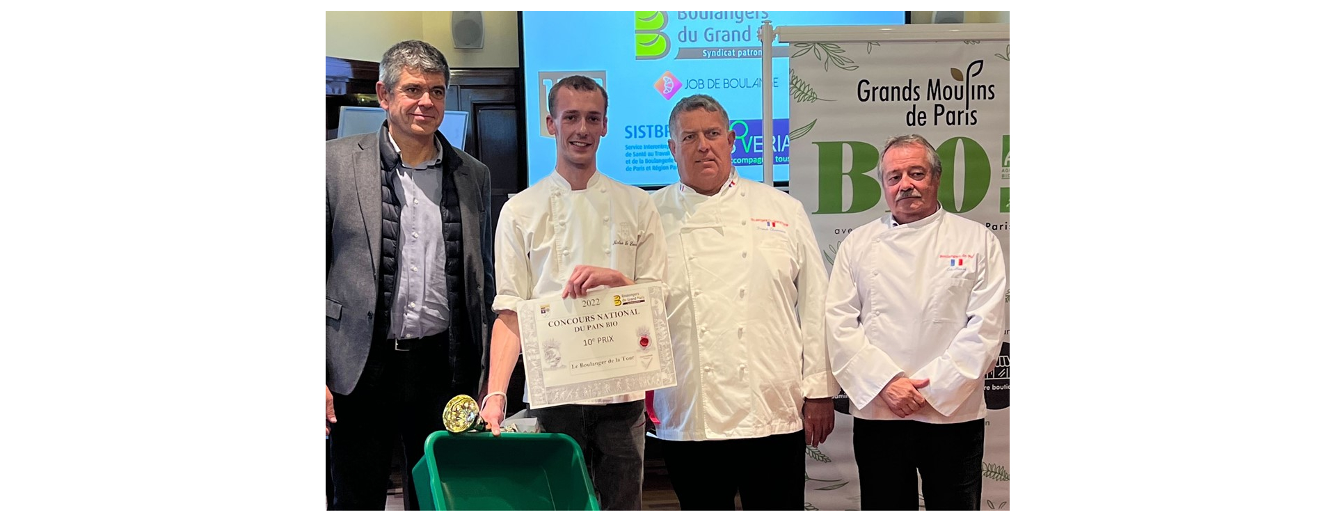 Our Chef Boulanger rewarded at the national organic bread competition-img